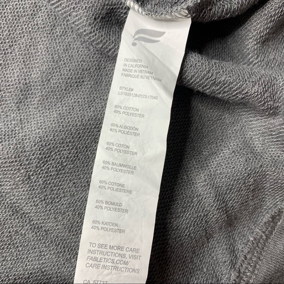 Fabletics Isabel Widesleeve Cute AF Terry Pullover - Picture 8 of 8